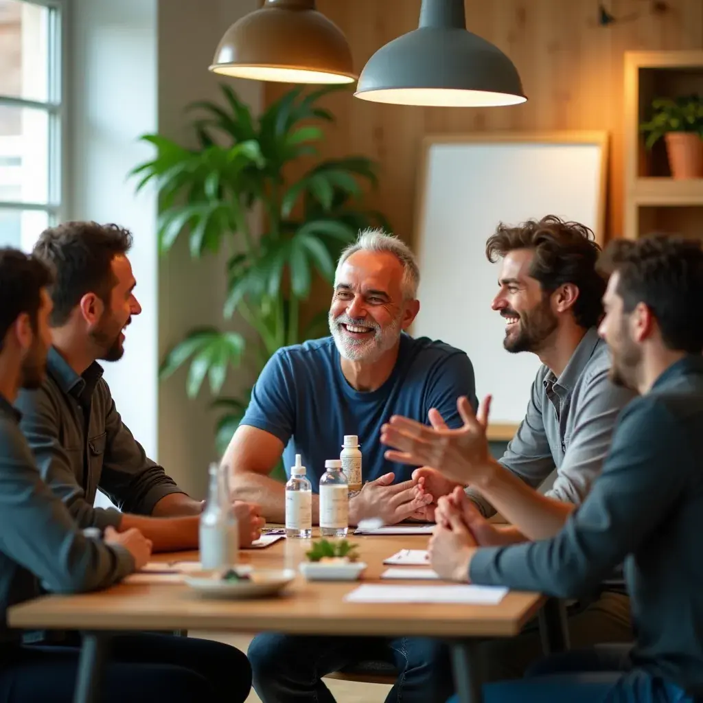 Modern office workspace