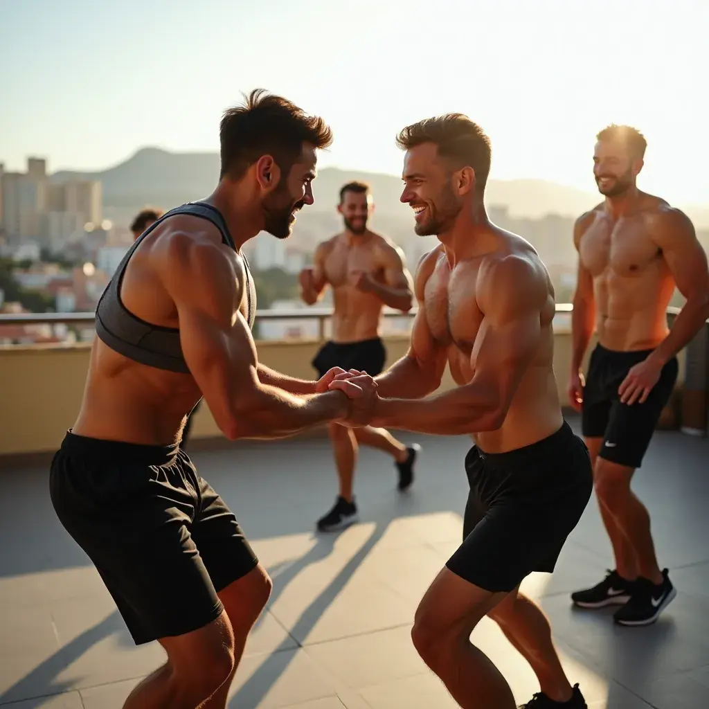 Professional team collaboration